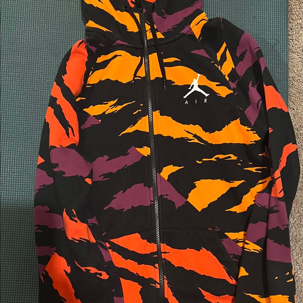 Jordan Black, Orange, and Purple Jacket